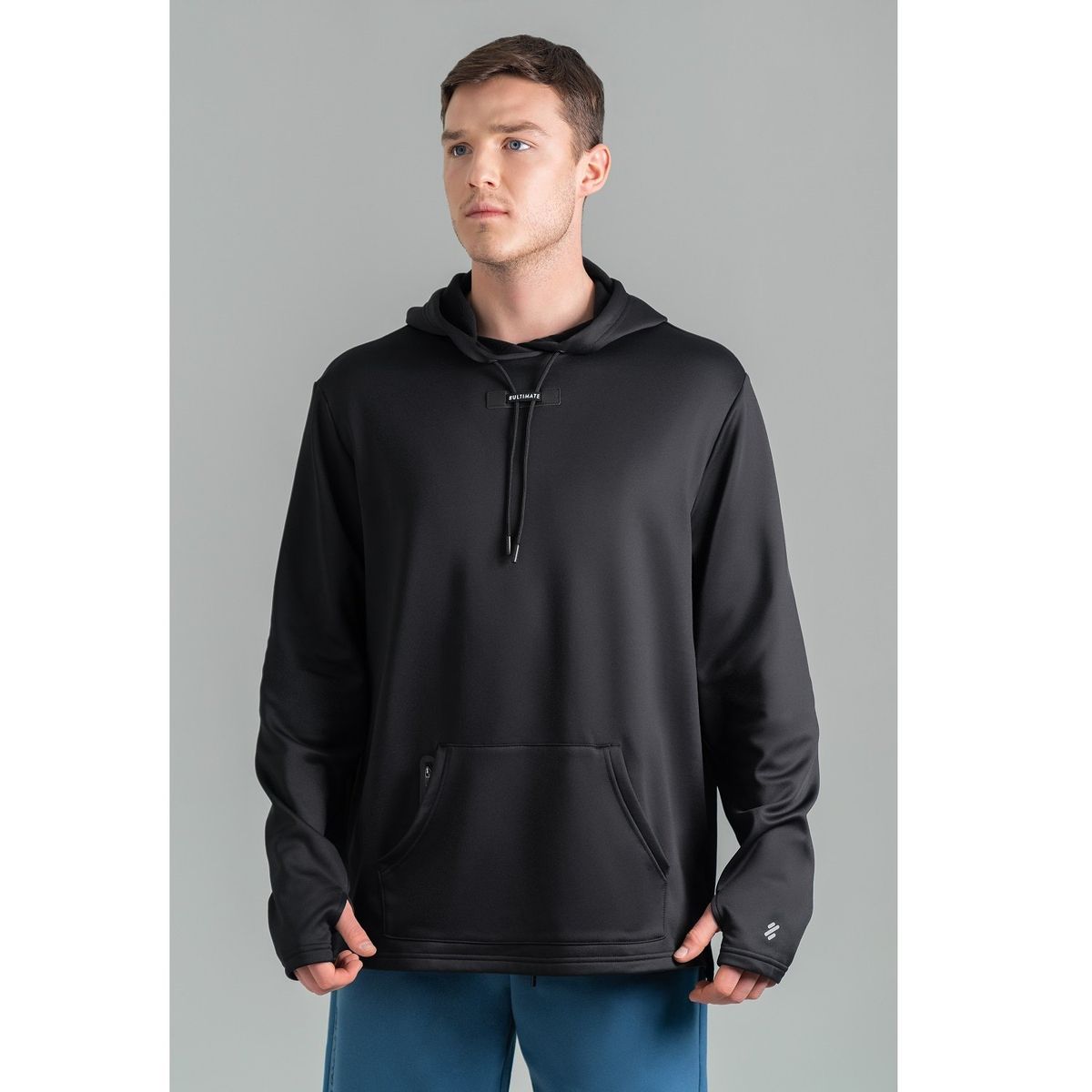 ULTIMATE - UTIMATE HOODIE SPORT HOMBRE BLACK SAND