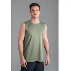ULTIMATE - POLERA SM SPORT HOMBRE GREEN