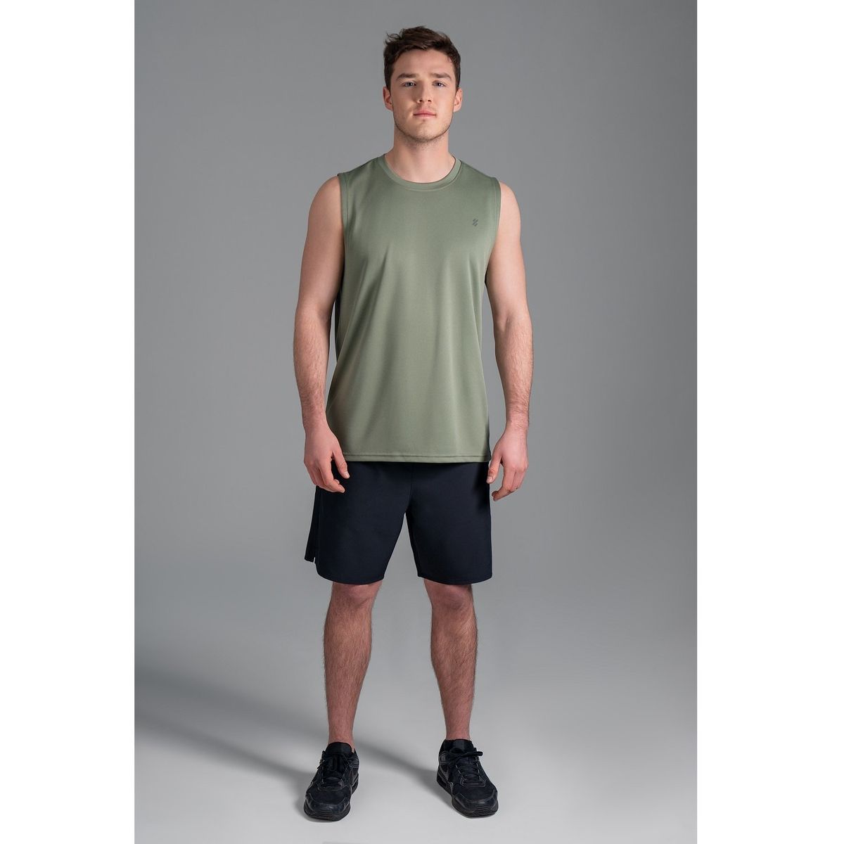 ULTIMATE - ULTIMATE POLERA SM SPORT HOMBRE GREEN