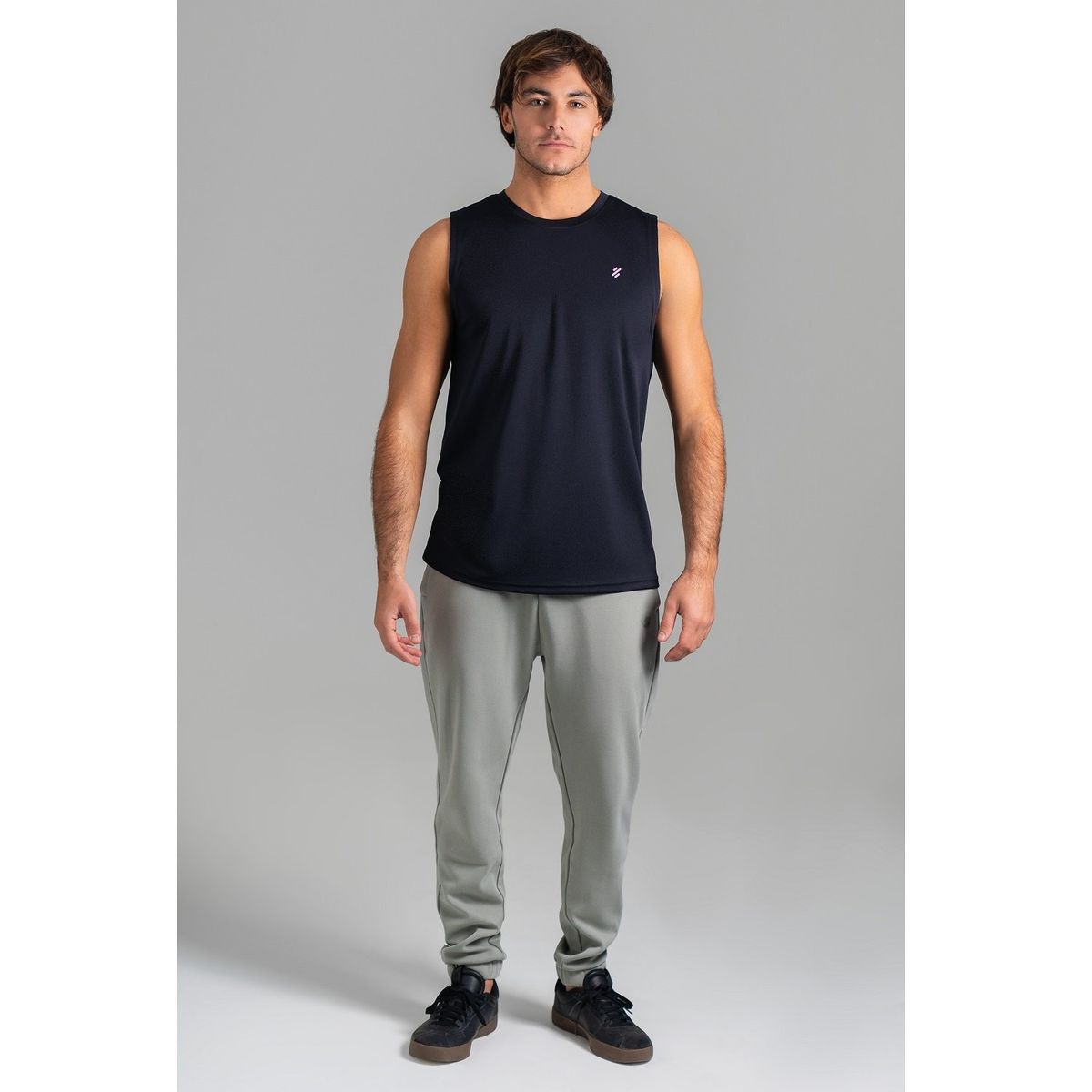 ULTIMATE - ULTIMATE POLERA SM SPORT HOMBRE BLACK