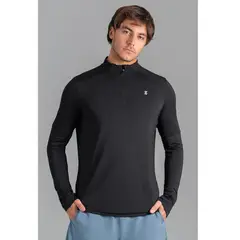 ULTIMATE - MIDI ZIPPER SPORT HOMBRE BLACK ONYX