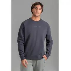 ULTIMATE - CREW RAGLAN HOMBRE DARK GREY