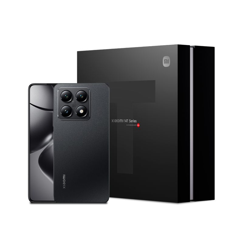 XIAOMI - Xiaomi 14T 5G Titan Black 512GB/12GB + Studio Kit