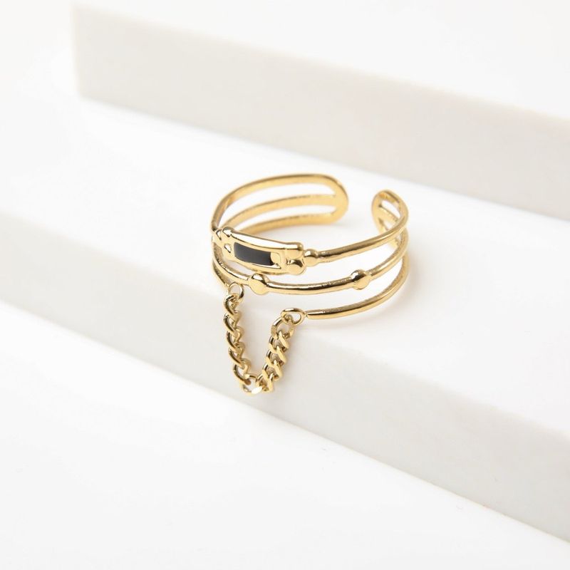 19V69 ITALIA - Anillo  Italia Dorado Mujer