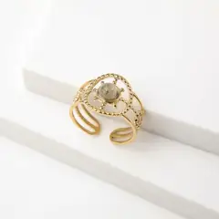 19V69 ITALIA - Anillo Italia Dorado Mujer - Dorado