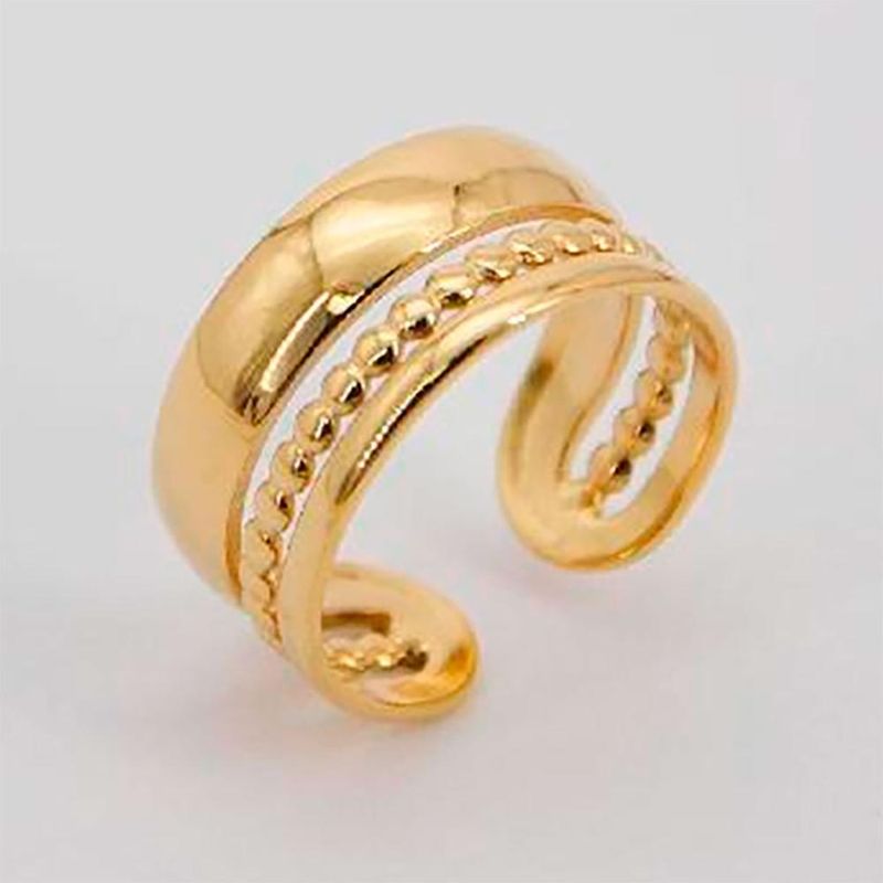 19V69 ITALIA - Anillo  Italia Dorado Mujer - Dorado