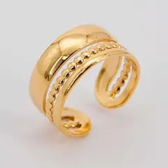 19V69 ITALIA - Anillo Italia Dorado Mujer - Dorado