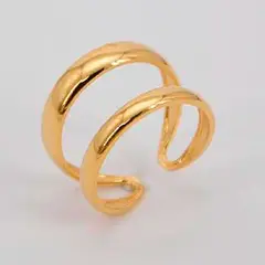 19V69 ITALIA - Anillo Italia Dorado Mujer - Dorado
