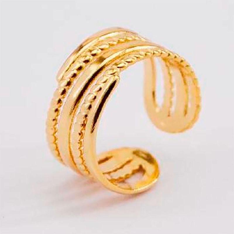 19V69 ITALIA - Anillo  Italia Dorado Mujer - Dorado
