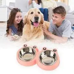 GENERICO - Plato Comida Y Agua Mascota Perro Gato Color Macho Diseños