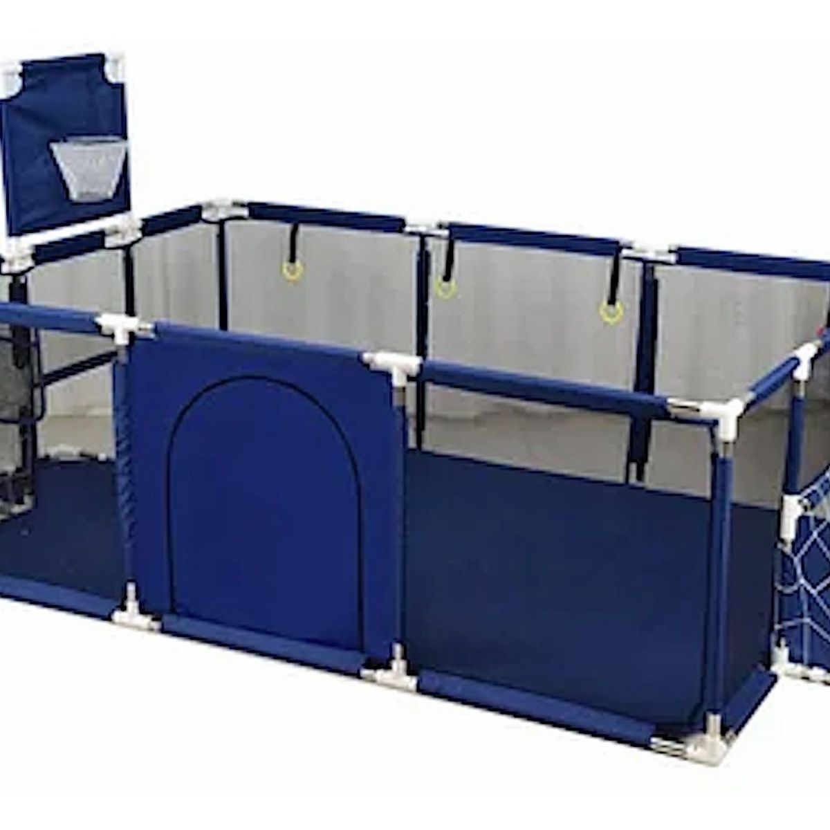 U BUY - Corral Seguridad Bebes Con Aro De Basket 180cm Azul