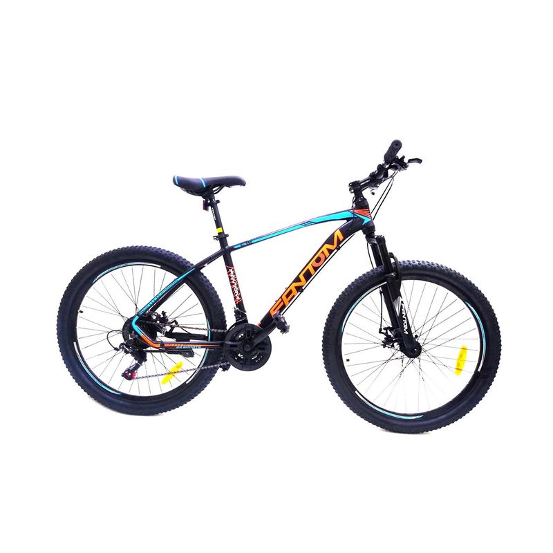 FANTOM - Bicicleta 26 Aluminio Disco Negro/Azul Fantom