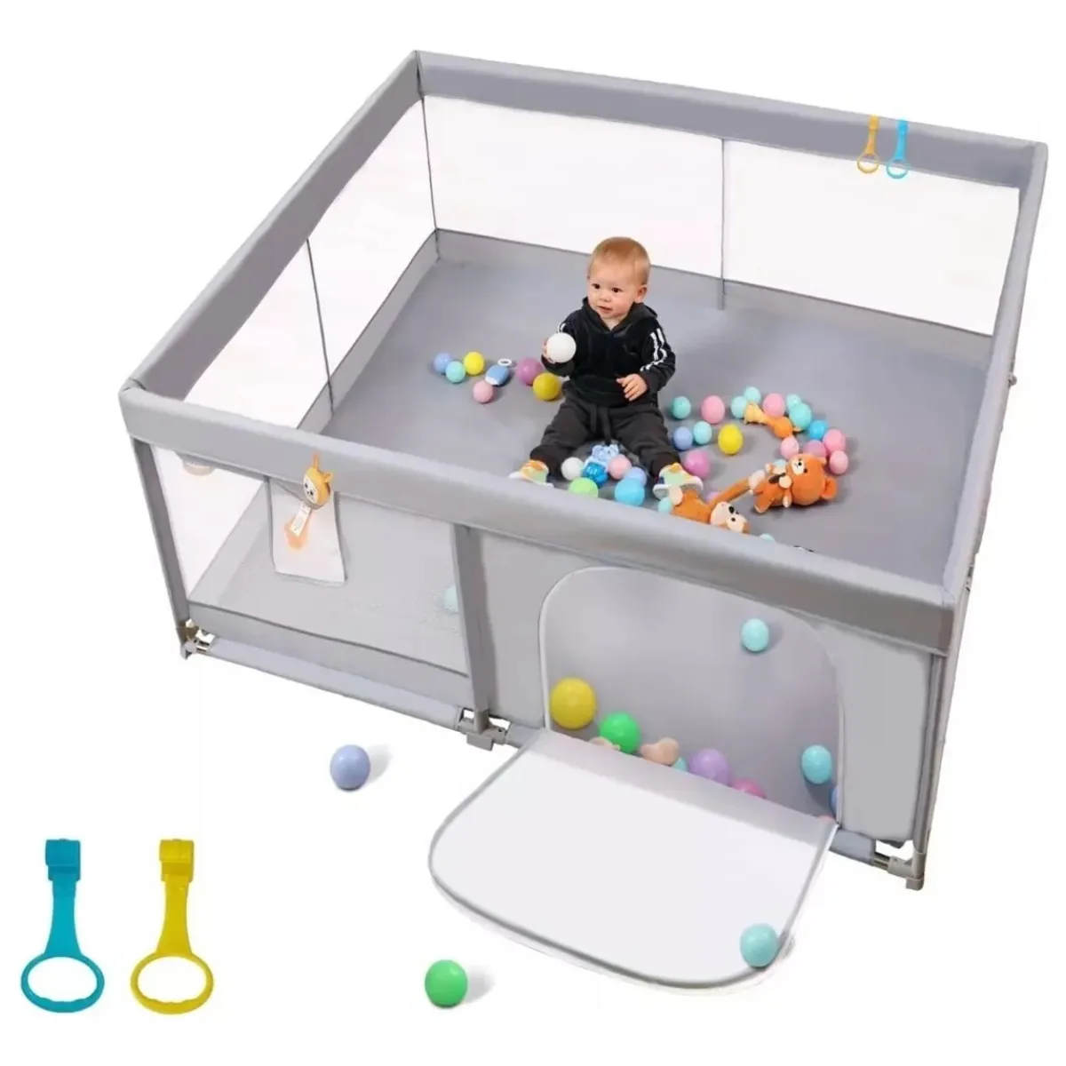 BLLOQ - Corralito Para Bebe Corral De Seguridad Gimnasio De Juegos