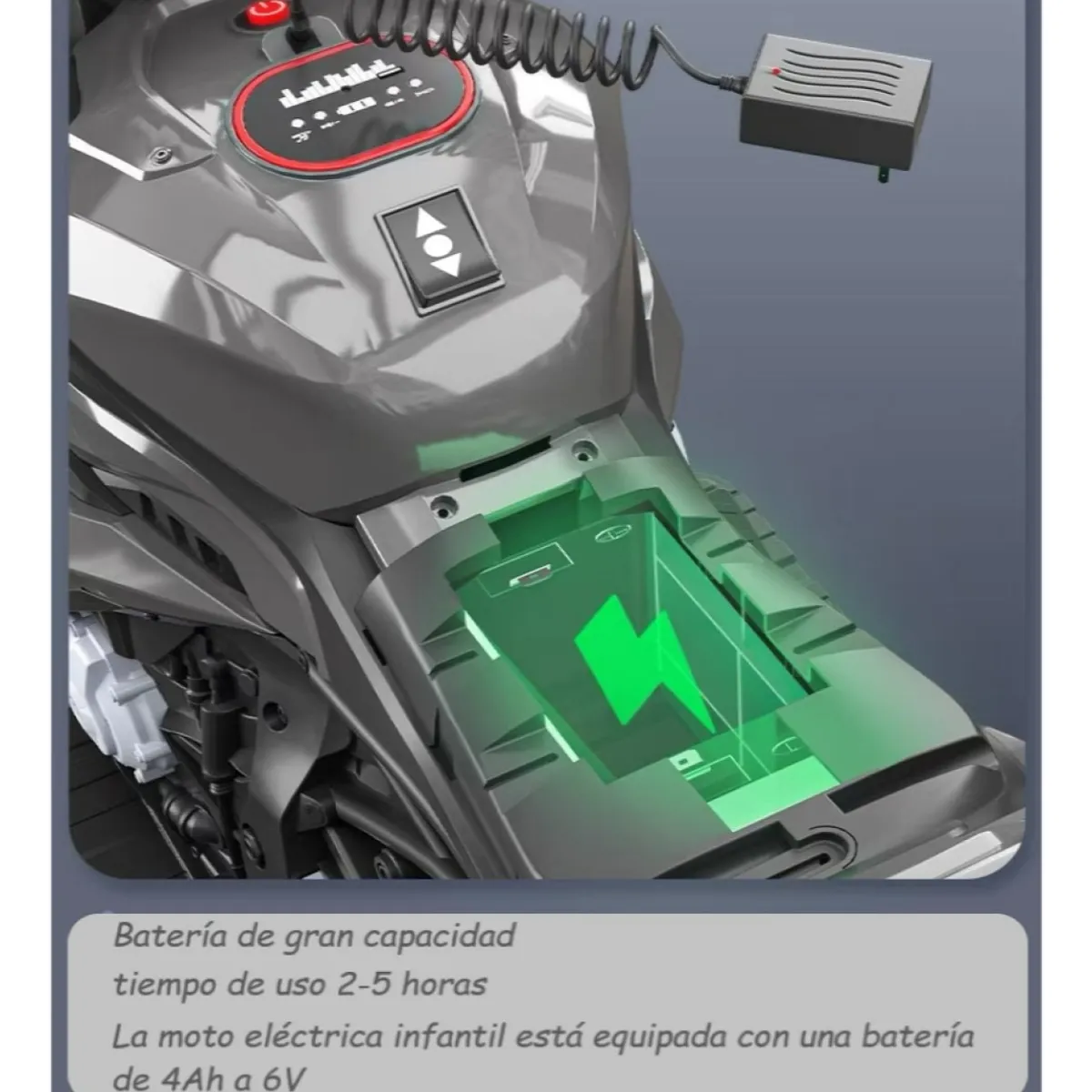 TOYUN TOYUN - Motos Eléctricas Para Niños - Infantiles Con Tres Ruedas