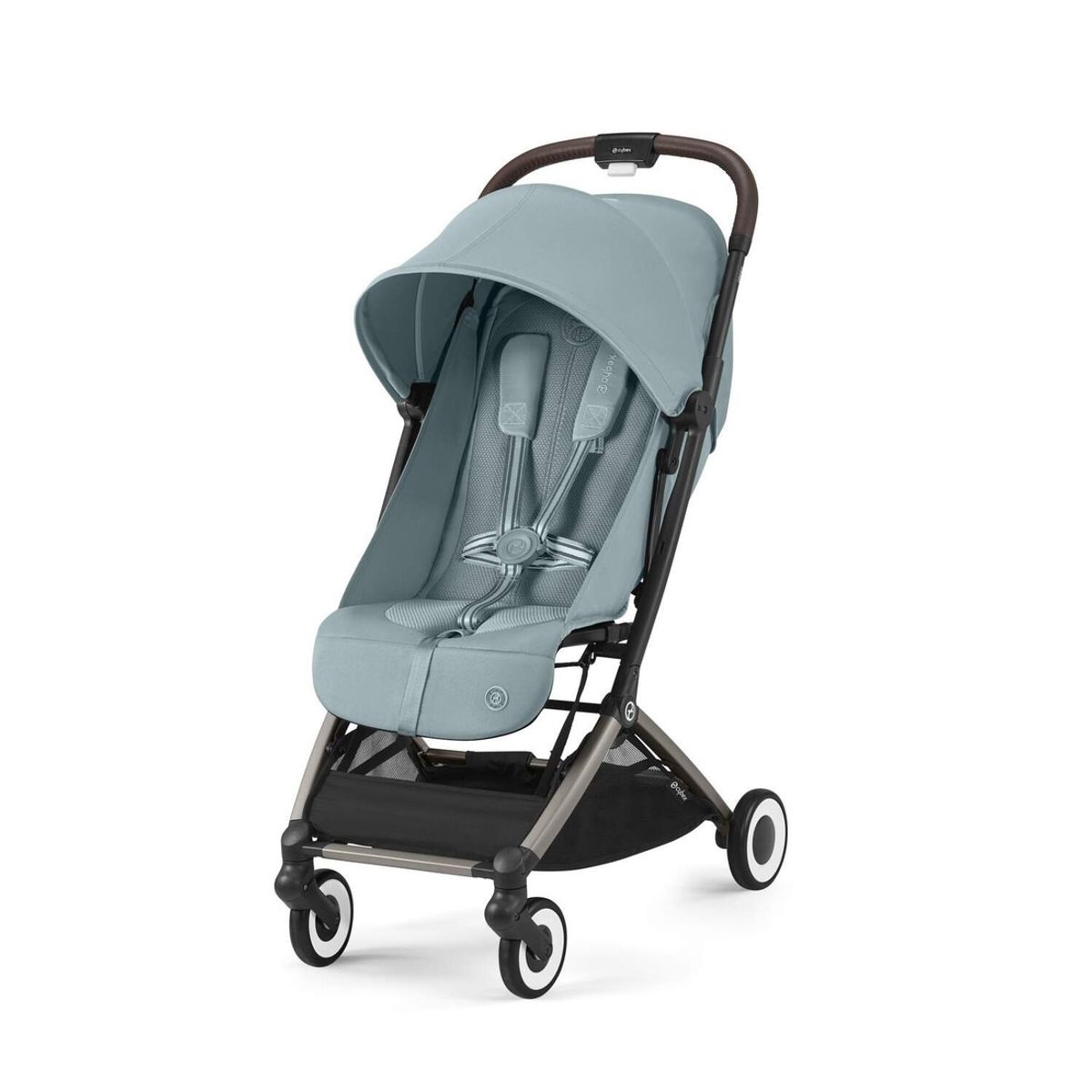 CYBEX - Coche Travel System Orfeo TPE Blue + Aton B2 + Base CYBEX