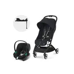 CYBEX - Coche Travel System Orfeo BLK MGB + Aton B2 + Base