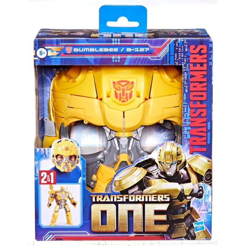 TRANSFORMERS - Figura de Acción y Máscara Transformers One Bumblebee B-127