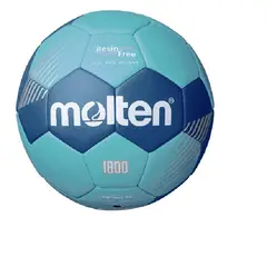 MOLTEN - Balon de Handball Serie F1800 T1 Nuevo - Celeste