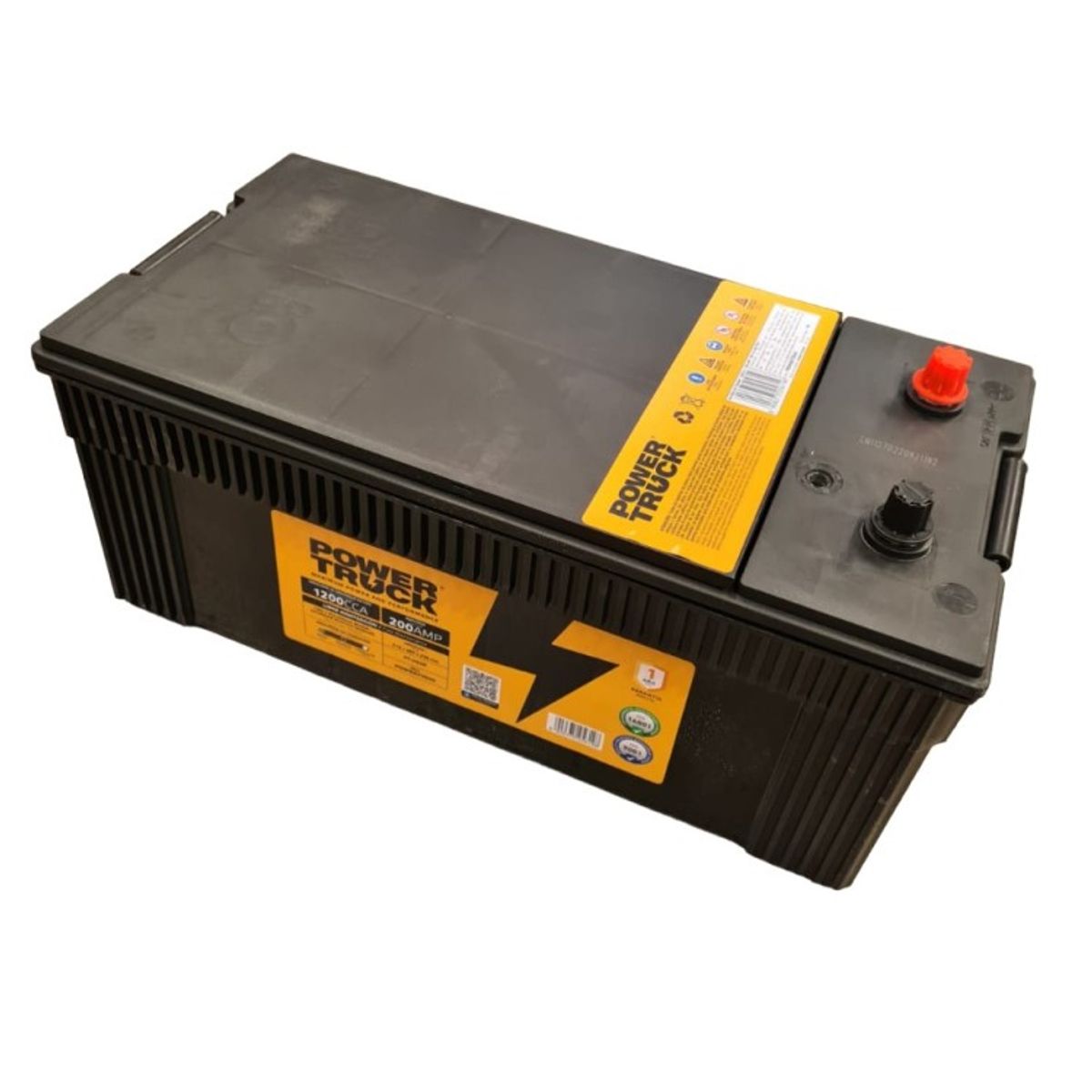 POWER TRUCK - BATERIA 200 AMP 1200 CCA BORNE ESTANDAR
