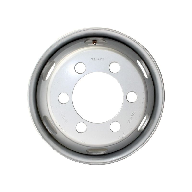 SUNTECH - Llanta Disco 6.00x17.5 PuLG Acero - Gris Plata