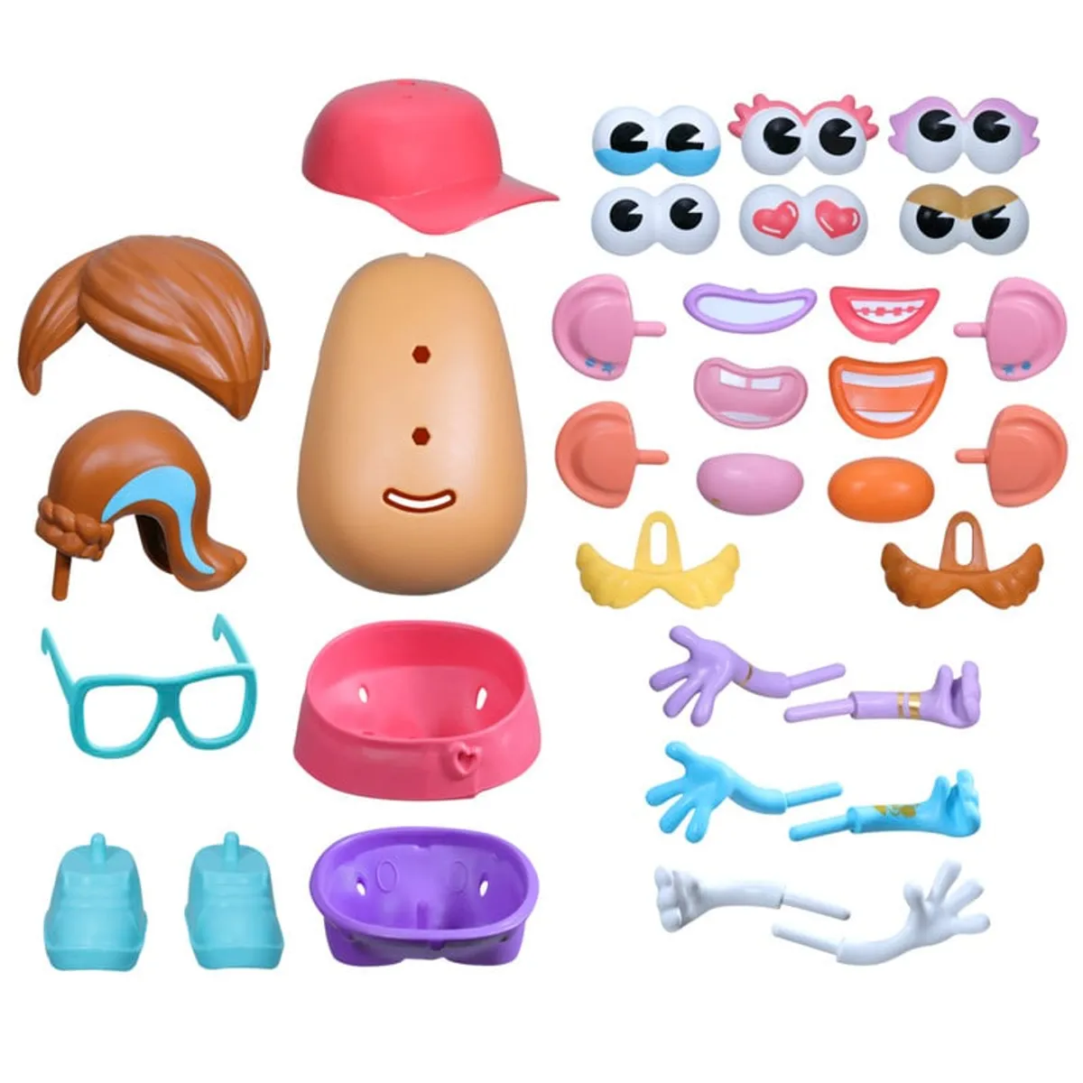 POTATO HEAD - Figura Didáctica Cara de Papa Expresiones