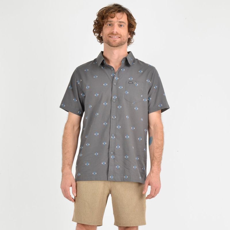 O'NEILL - CAMISA MANGA CORTA HORIZON  GRIS