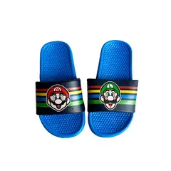 NINTENDO - Sandalia Niño Mario Bros Azul