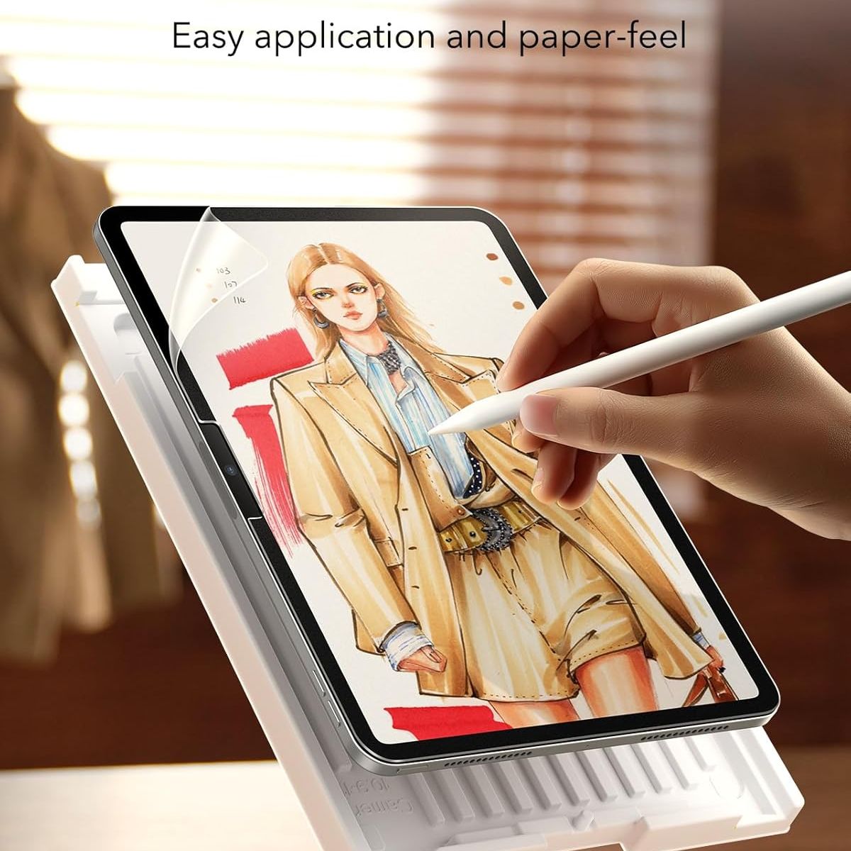 ESR - Lámina Paperfeel ESR Para iPad Air 13 2024 Sensación Papel 2 Un