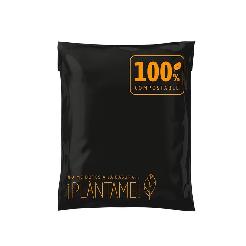 DALI - Bolsa courier biodegradable compostable 30x36 cm 100 und