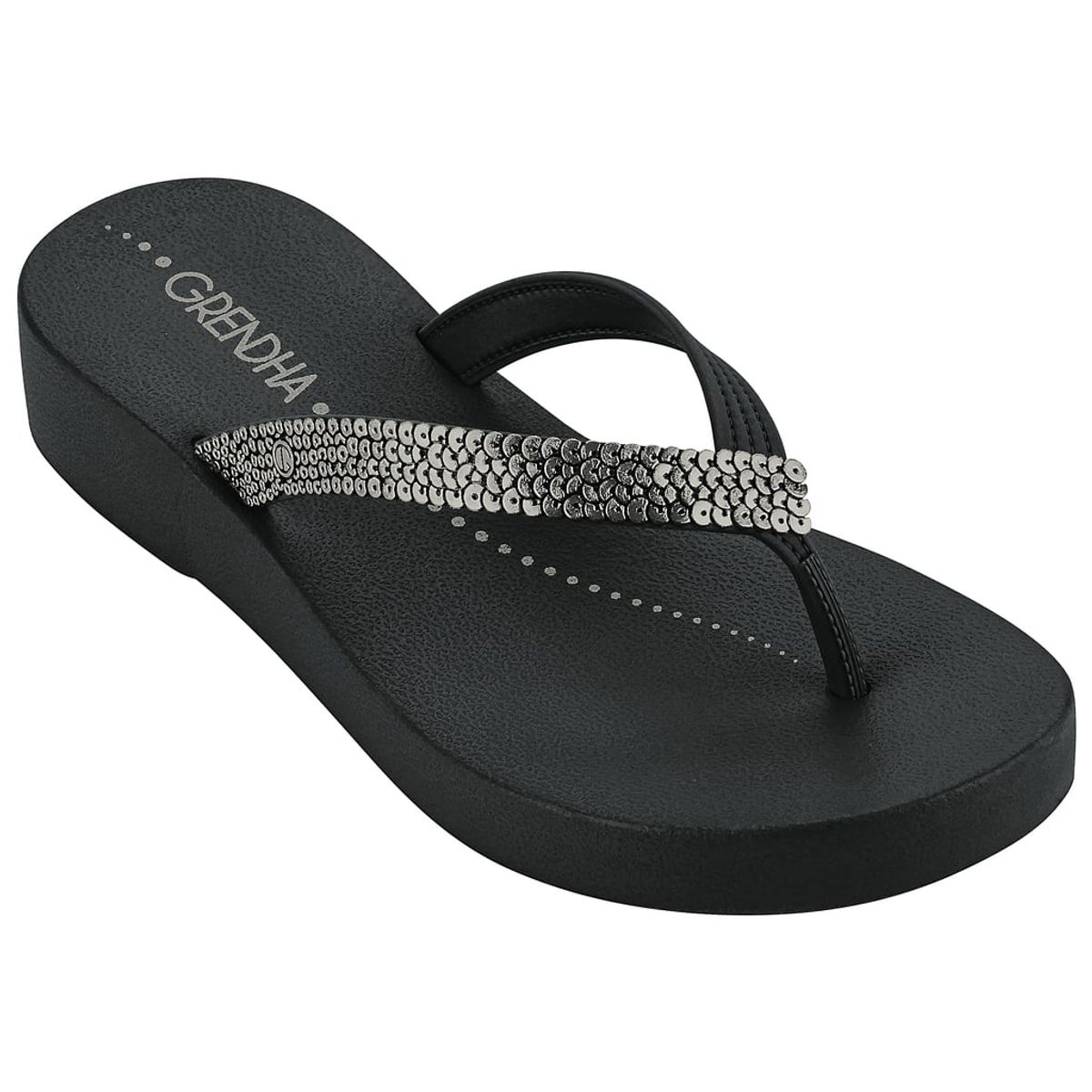 GRENDHA - Sandalia Mujer Negro Comfort Grendha