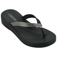 Sandalia Mujer Negro Comfort