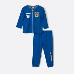 PAW PATROL - Pijama Largo Niño Chase Azul