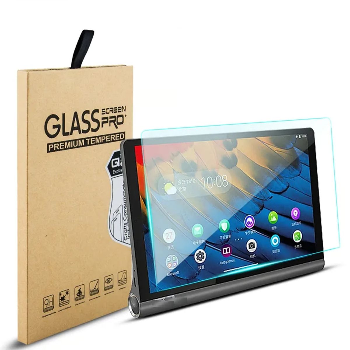 GENERICO - Lamina De Vidrio para Lenovo Yoga tab 10.1