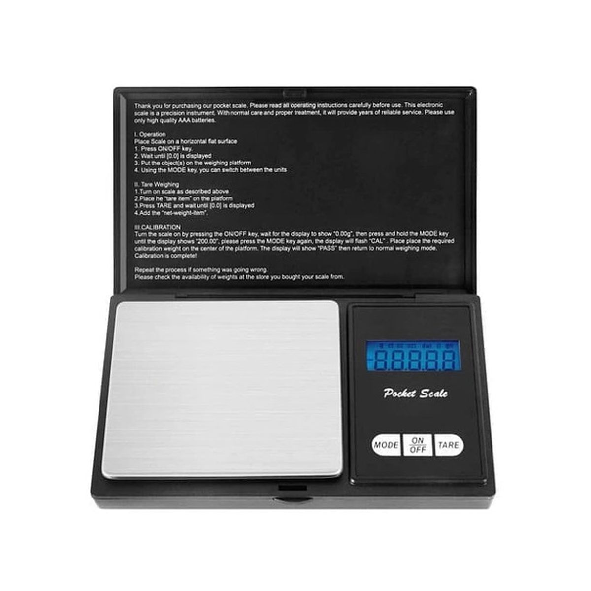 GENERICO - Balanza Digital De Bolsillo Gramara Pesa Digital Diamont 01500gr