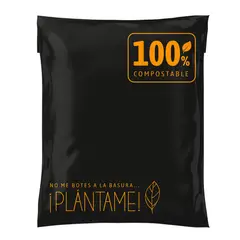 DALI - Bolsa courier biodegradable compostable 60 x 70 cm 50 und