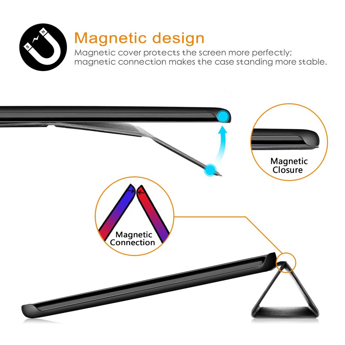 GENERICO - Carcasa Funda Compatible Con Lenovo M10 Hd 2gen Tb-x306  Azul