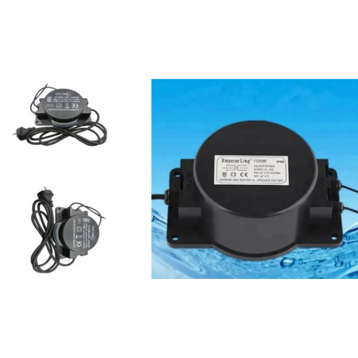 IRM - Transformador Electrico Piscina 100w 22o-12v
