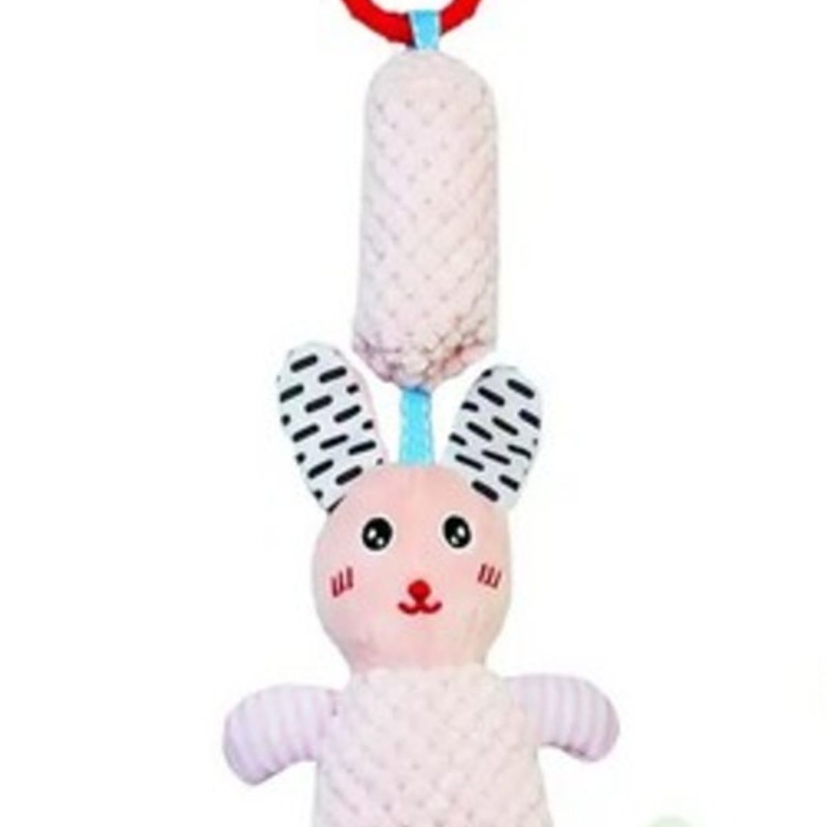 GENERICO - Sonajero Colgante Peluche Colgante Bebe Diseño Conejo Color Rosado