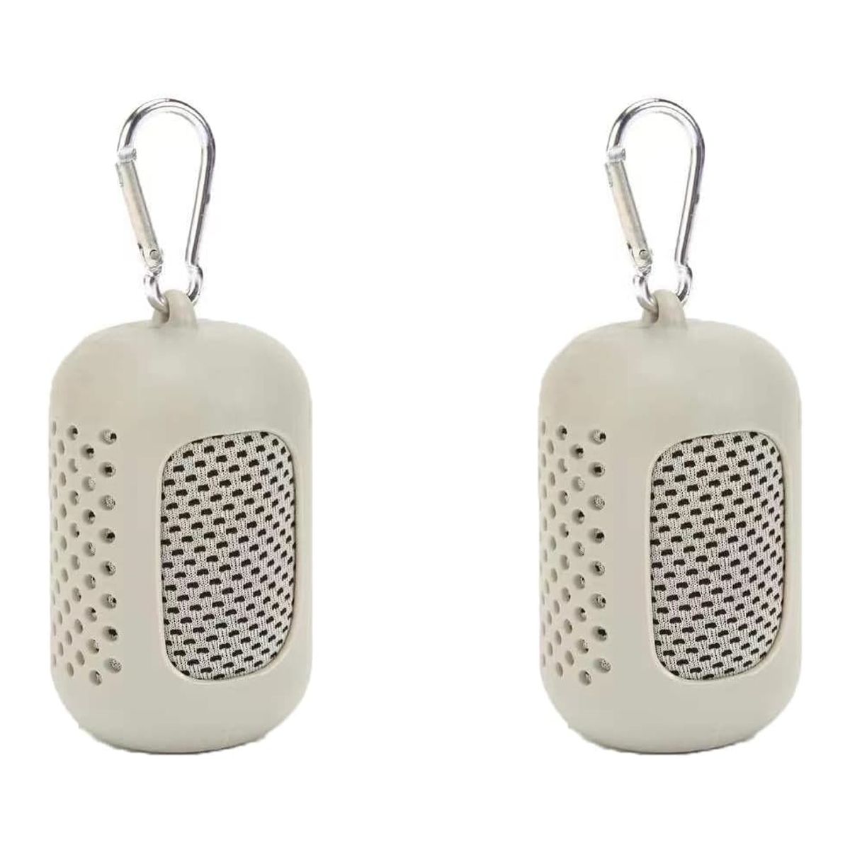 ATURE - 2u Toallas De Secado Rápido Para Gimnasio Gym Portables Gris