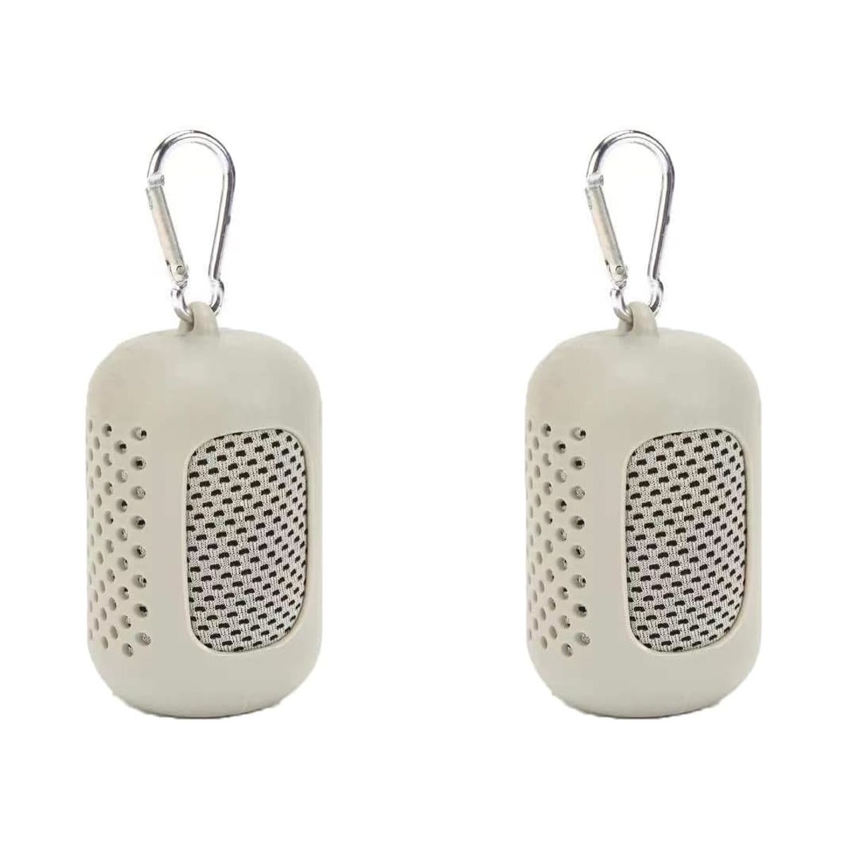 ATURE - 2u Toallas De Secado Rápido Para Gimnasio Gym Portables Gris