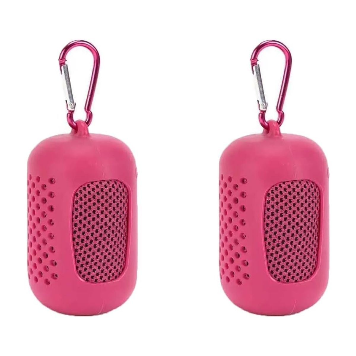 ATURE - 2u Toallas De Secado Rápido Para Gimnasio Gym Portables Rojo Magenta
