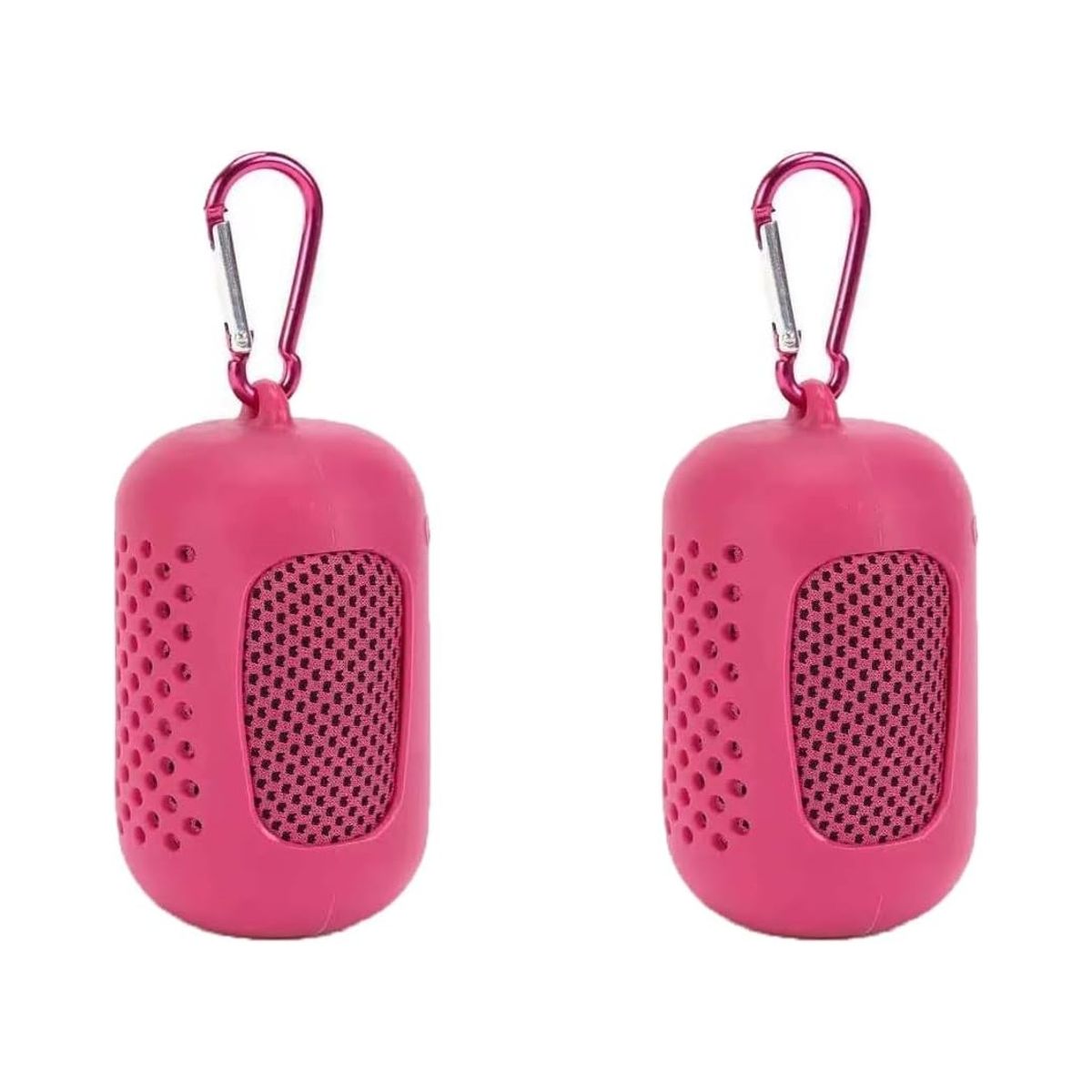 ATURE - 2u Toallas De Secado Rápido Para Gimnasio Gym Portables Rojo Magenta