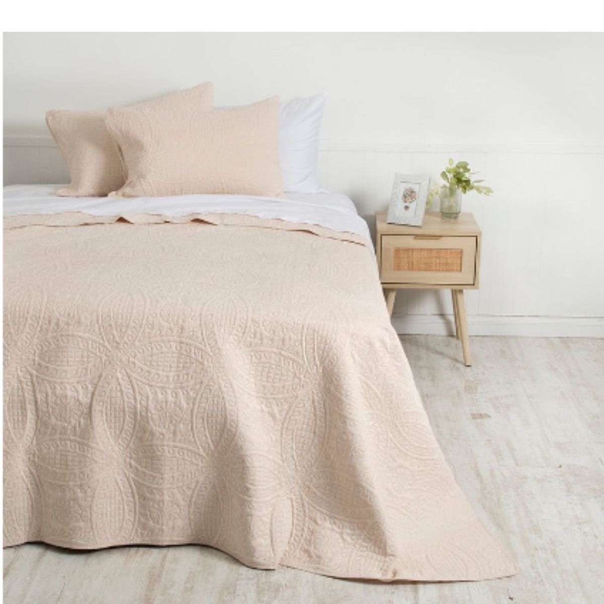 MASHINI - Quilt Mashini Super King Portugal Crudo