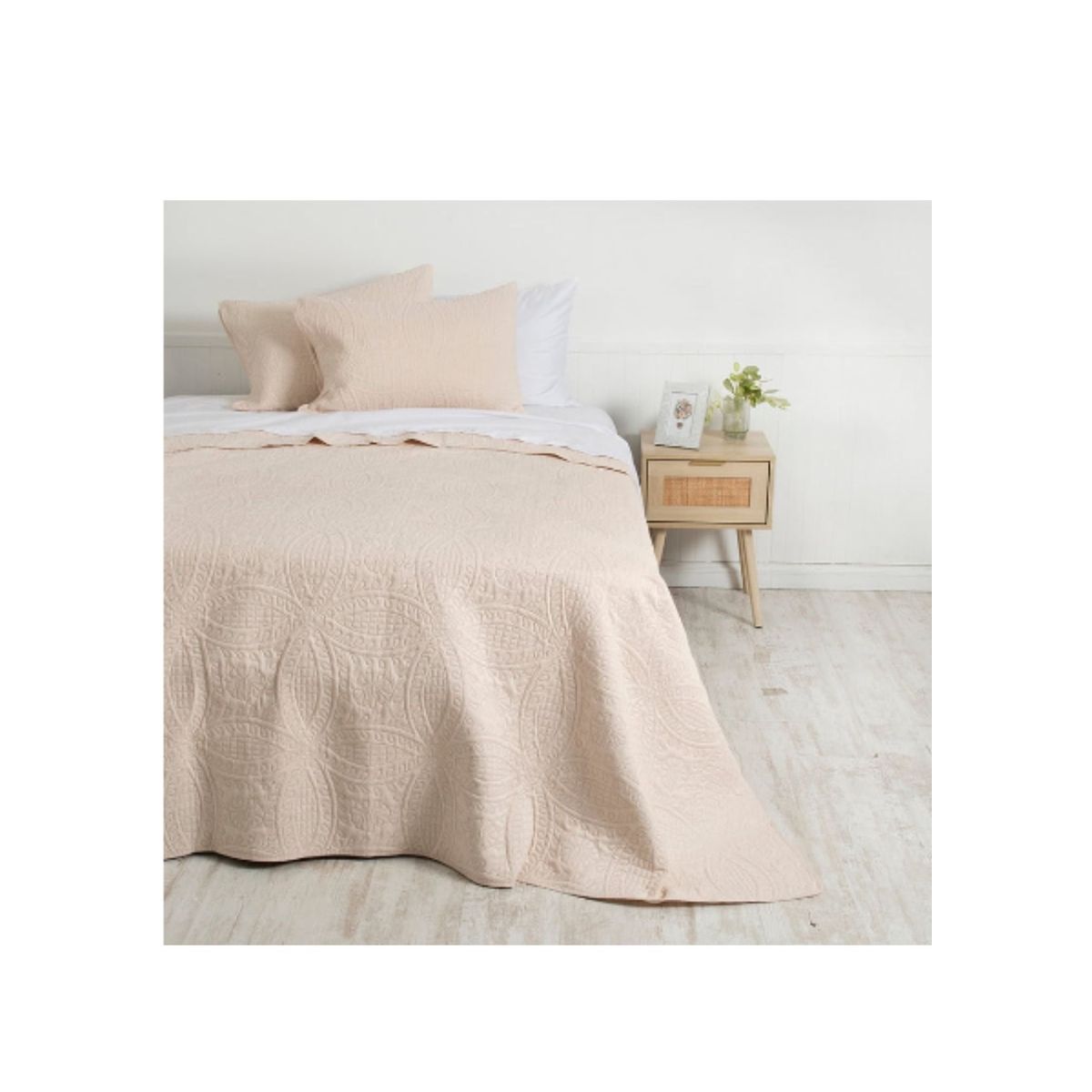 MASHINI - Quilt Mashini Super King Portugal Crudo