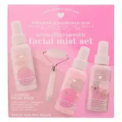 BODY LUXURIES - SET DE BRUMAS FACIALES AROMALTHERAPEUTIC FACIAL MIST SET.-