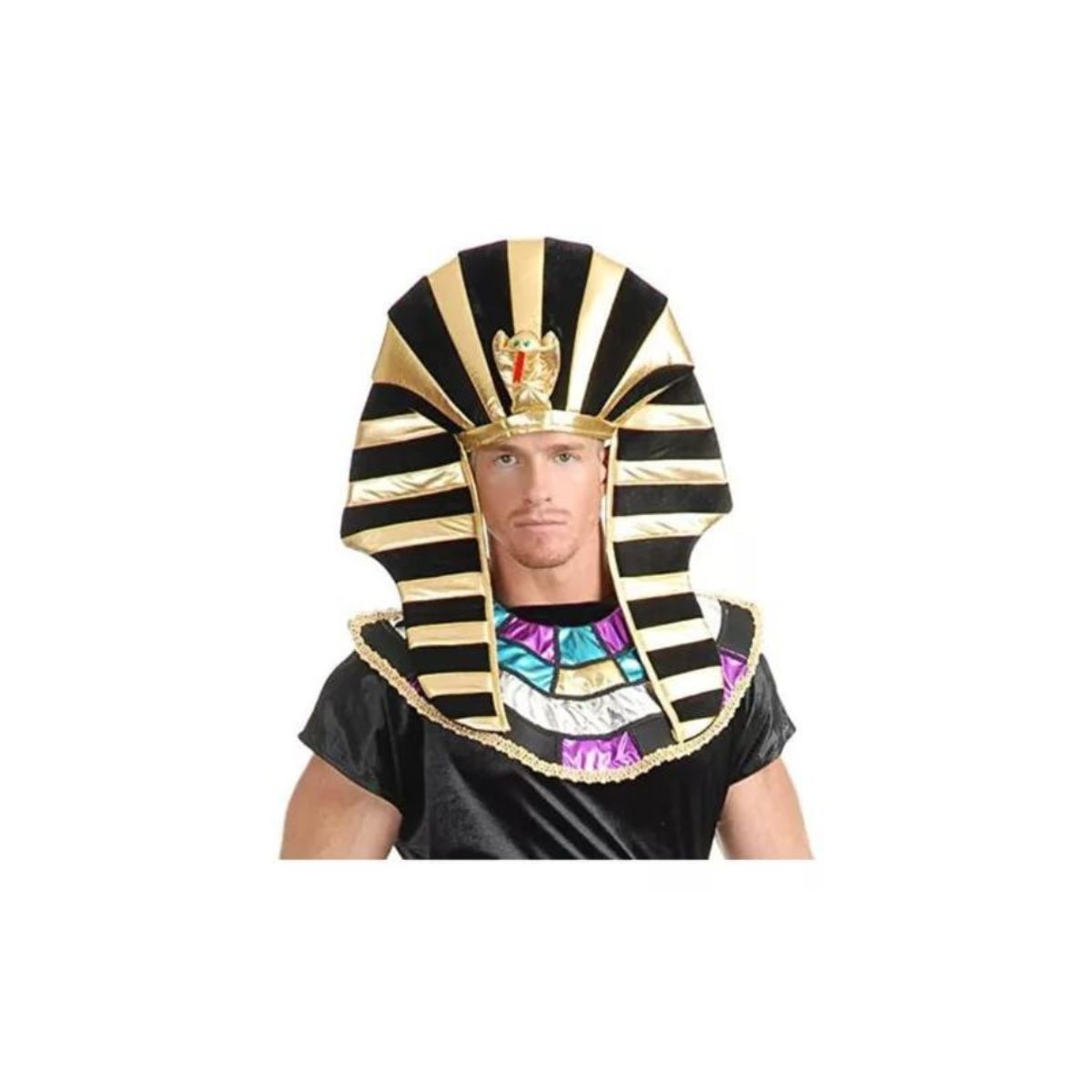 GENERICO - Sombrero Faraón Egipcio Cosplay Disfraz Halloween
