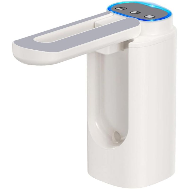 GENERICO - Dispensador de Agua Electrica Recargable USB Plegable 3 Modos