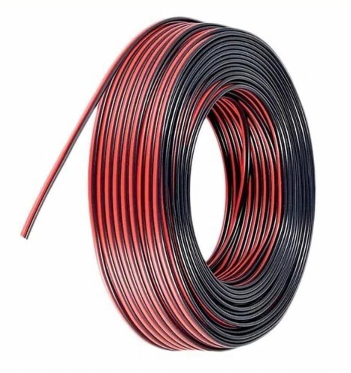 GENERICO Rollo De Cable Para Parlante 2 X 075 Mm 50 Mts Audio Cable