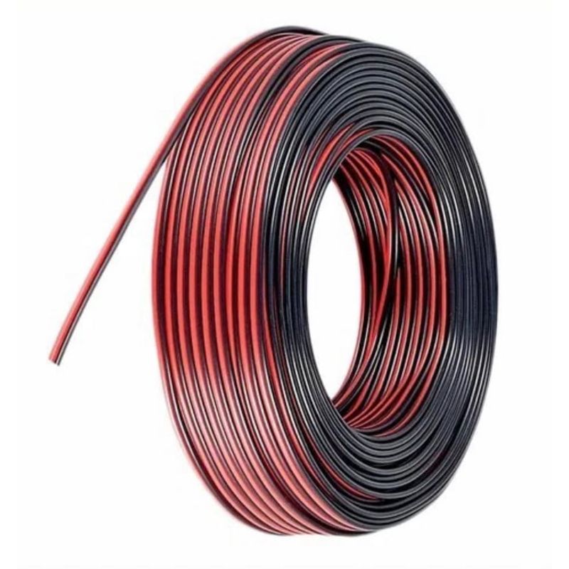 GENERICO - Rollo De Cable Para Parlante 2 X 0.75 Mm. 50 Mts Audio Cable
