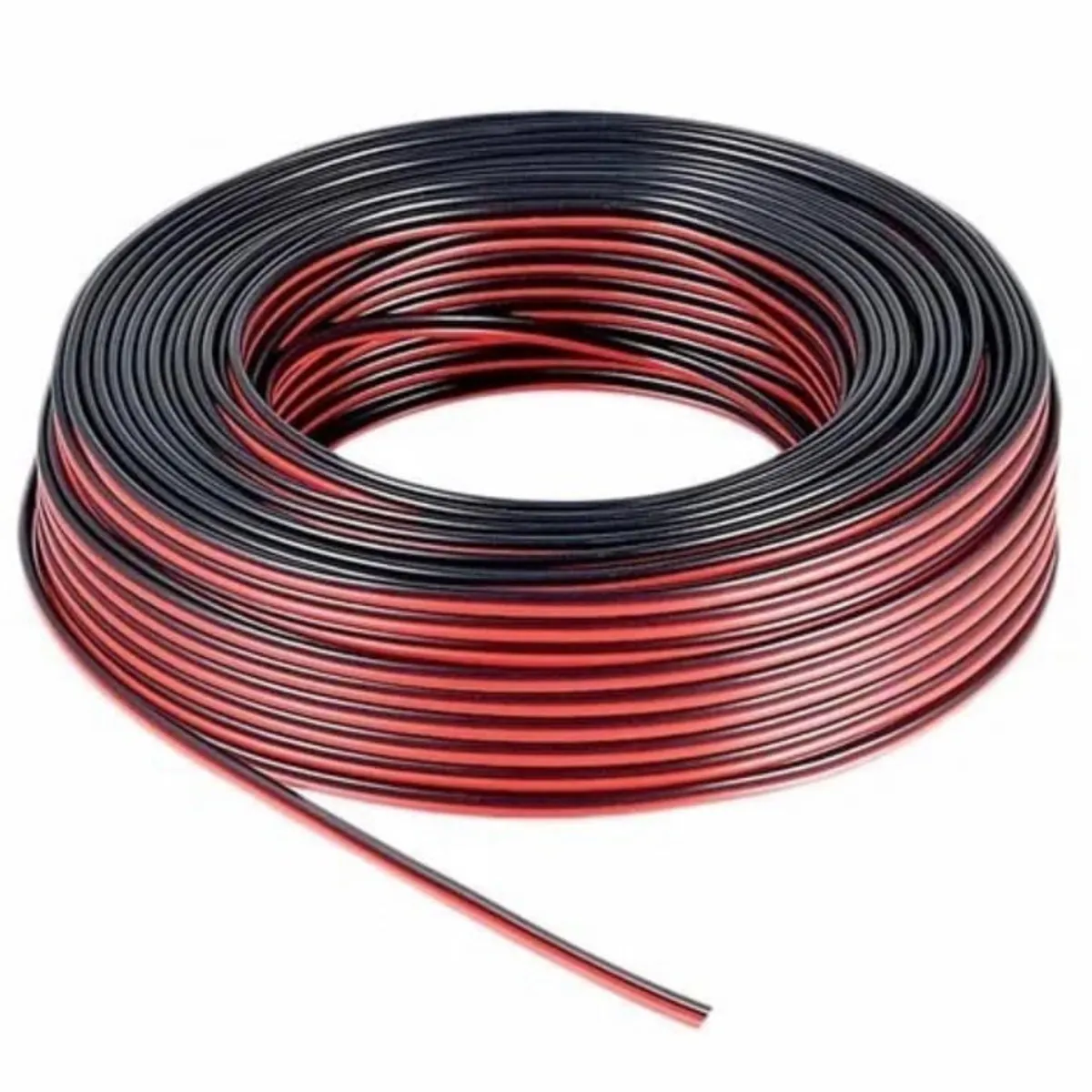 GENERICO - Rollo De Cable Para Parlante 2 X 0.75 Mm. 50 Mts Audio Cable.